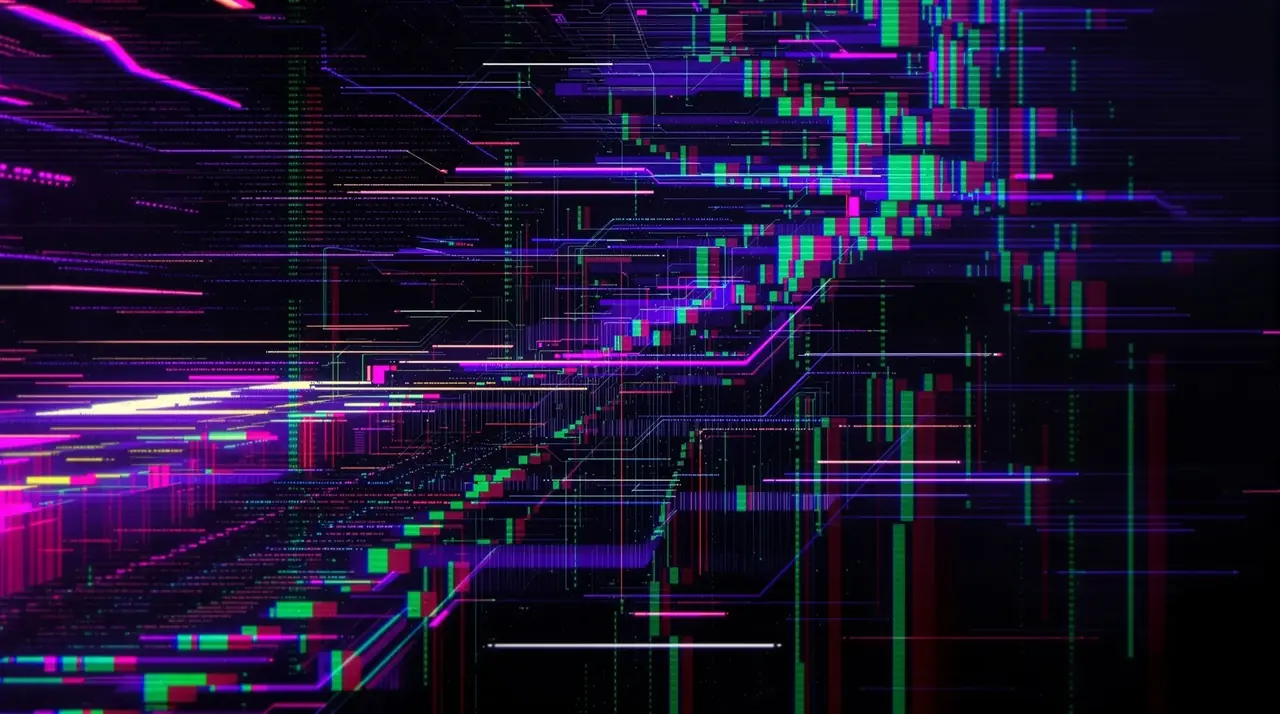 故障艺术视觉实验，赛博朋克感拉满 - 高清视频网站